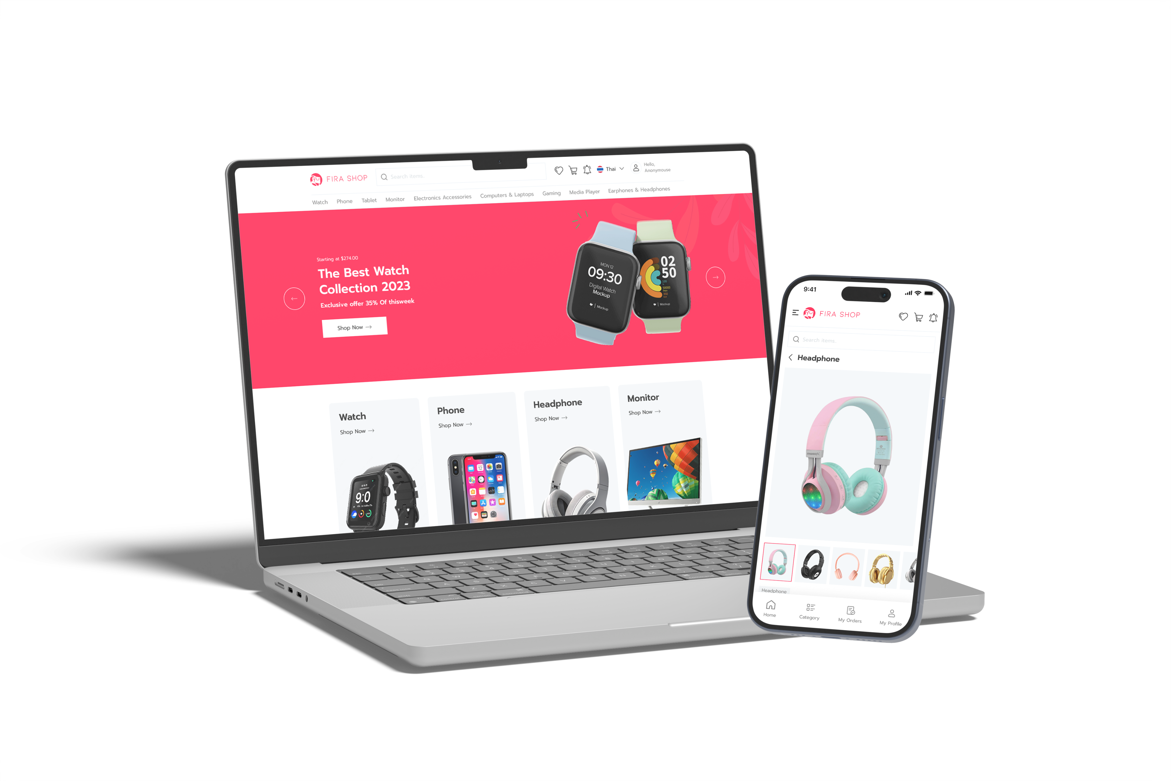Firashop の製品プレビュー